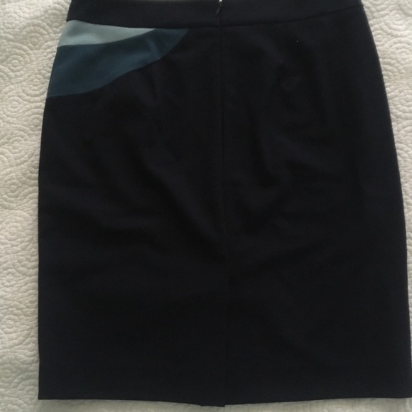 Ann Taylor Navy/Blue Petites Pencil Skirt Size 4P - Picture 3 of 4